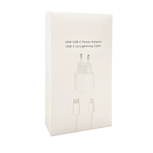 20W (25W) Type-C Başlık | 1M Type-C to Lightning Kablo